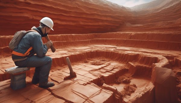 Une carrière de glay, un trésor géologique à découvrir