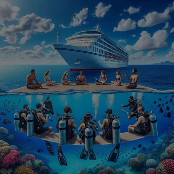 Peut-on organiser une croisière qui inclut des cours de plongée PADI ?